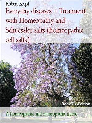 cover image of Everyday diseases --Treatment with Homeopathy and Schuessler salts (homeopathic cell salts)